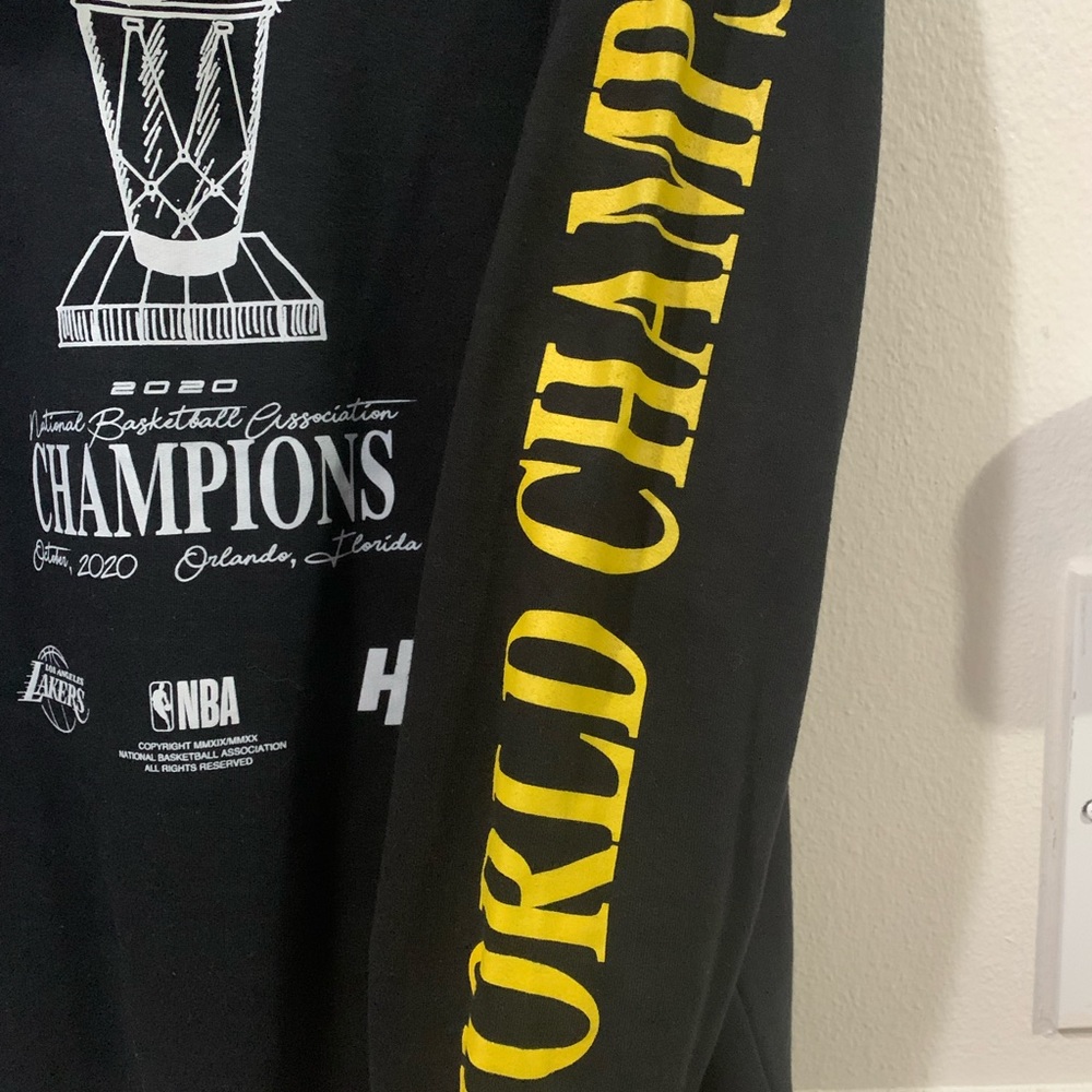 Bleacher Report Lakers 2020 World Champs Hoodie